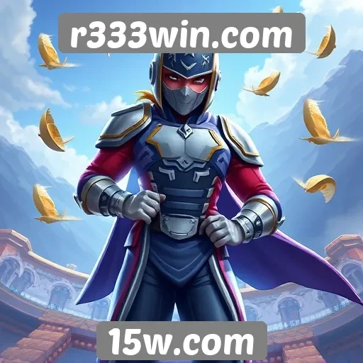 Variedade de jogos disponíveis no site r333win